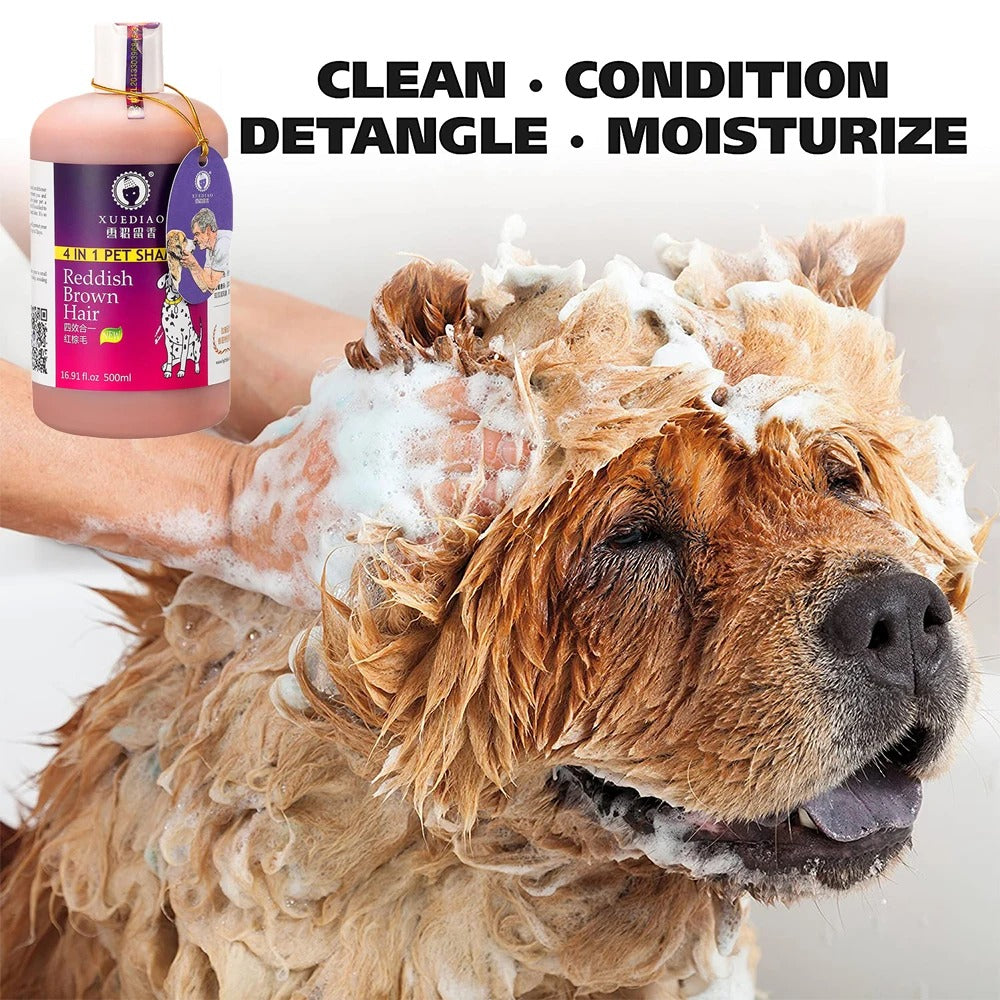 All Natural 4 in 1 Dog Shampoo