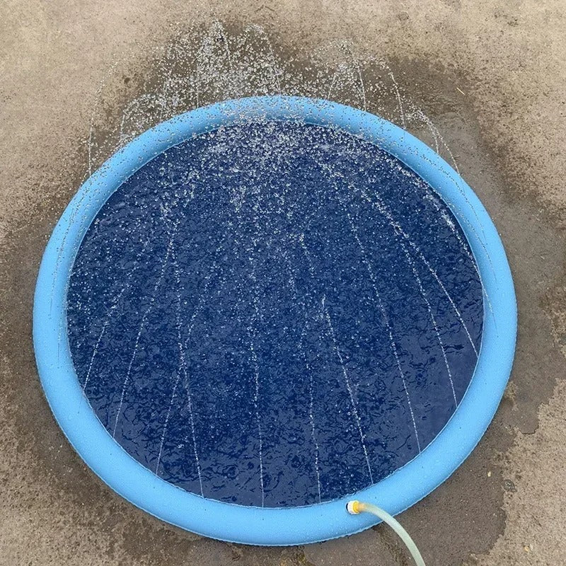 Dog Sprinkler Pool