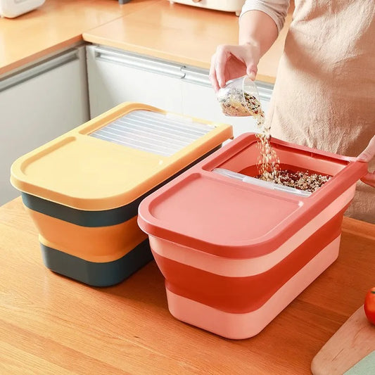 Foldable Pet Food Containers